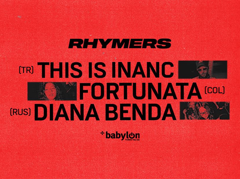 RHYMERS: HIP-HOP R&B NIGHT