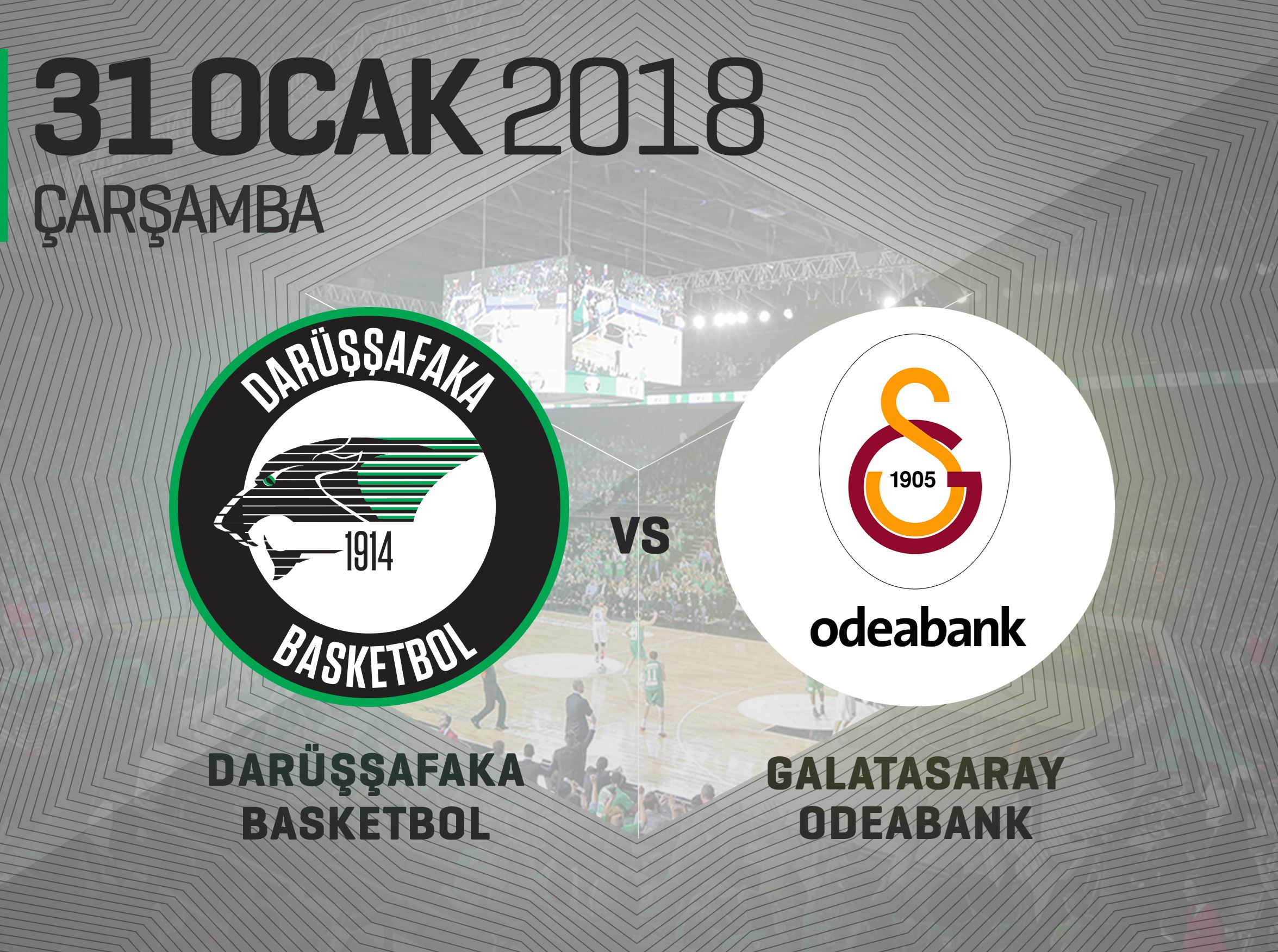 Darüşşafaka Basketbol – Galatasaray Odeabank 7Days Euro Cup